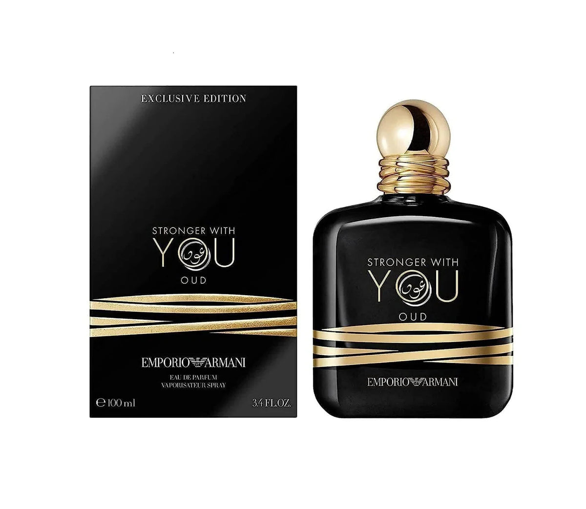 Giorgio Armani Men's Stronger With You Oud EDP 3.4 oz
