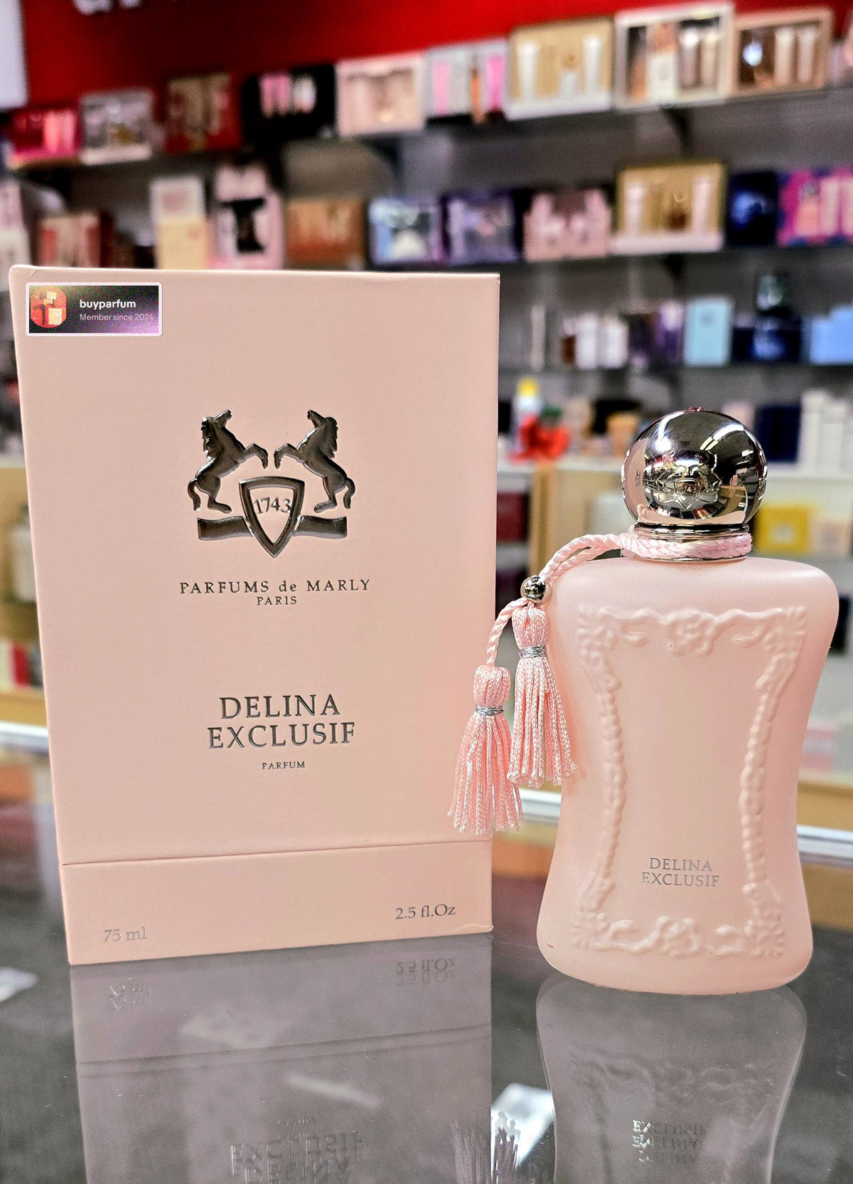 Parfums De Marly Delina Exclusif 2.5oz 75ml Eau De Parfums Women’s Perfume